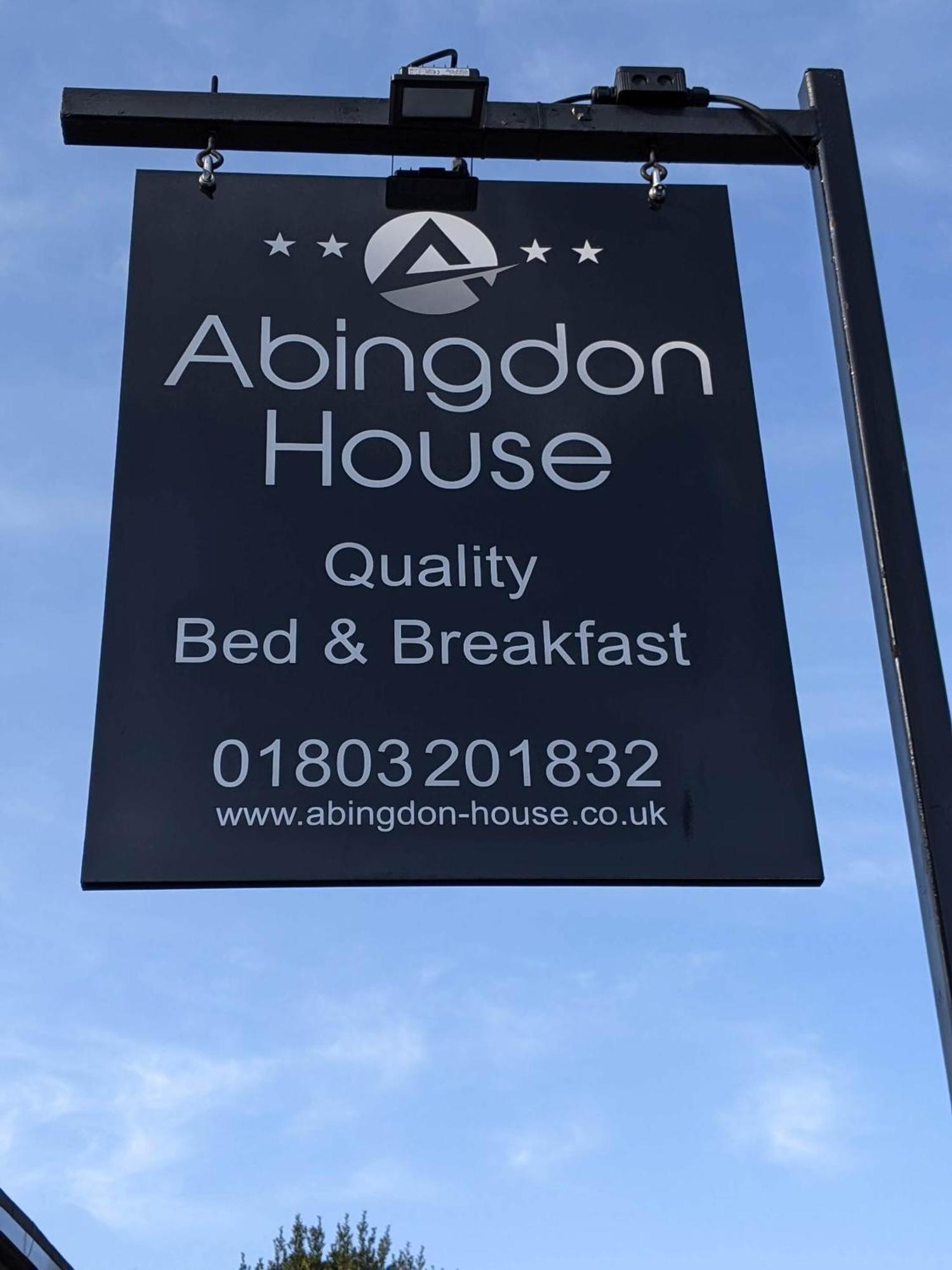 Bed and Breakfast Abingdon House Torquay Exteriér fotografie